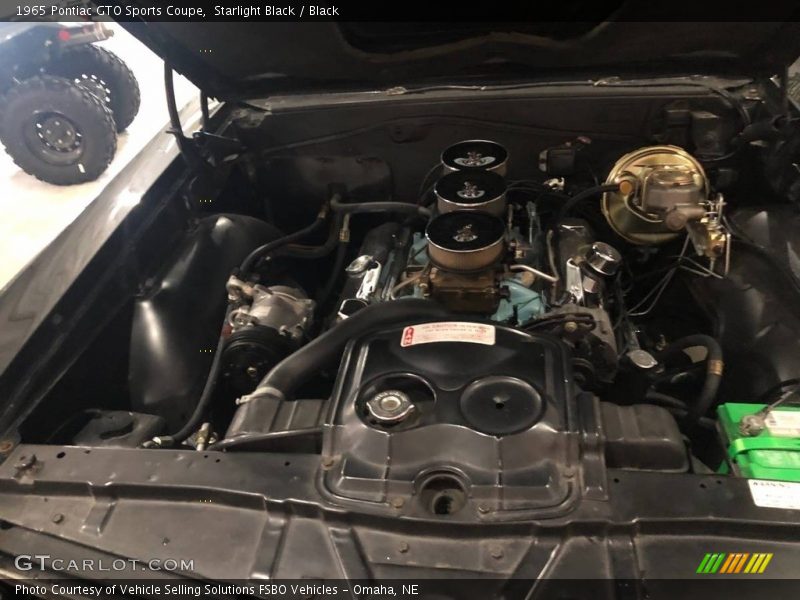 Starlight Black / Black 1965 Pontiac GTO Sports Coupe