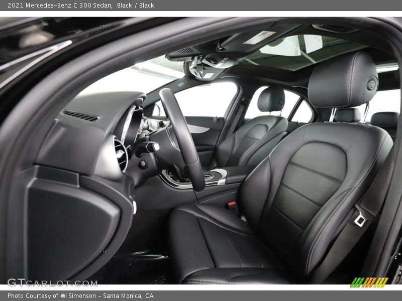 Black / Black 2021 Mercedes-Benz C 300 Sedan