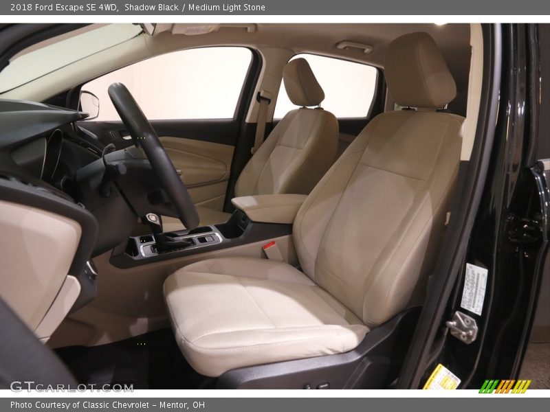 Shadow Black / Medium Light Stone 2018 Ford Escape SE 4WD