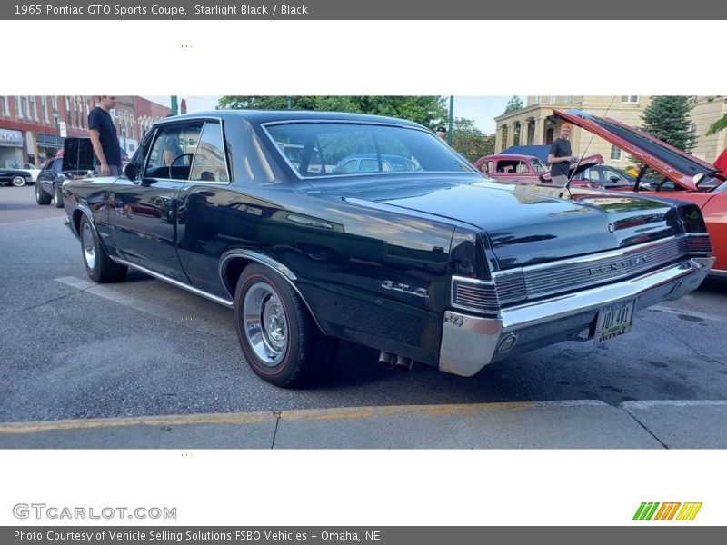 Starlight Black / Black 1965 Pontiac GTO Sports Coupe