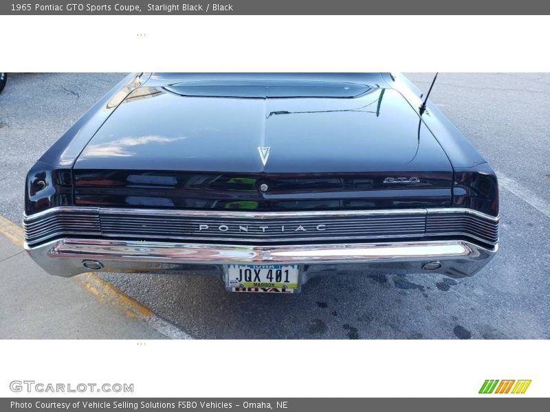 Starlight Black / Black 1965 Pontiac GTO Sports Coupe