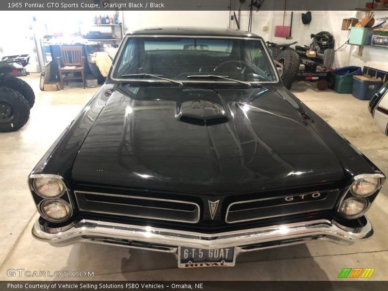 Starlight Black / Black 1965 Pontiac GTO Sports Coupe