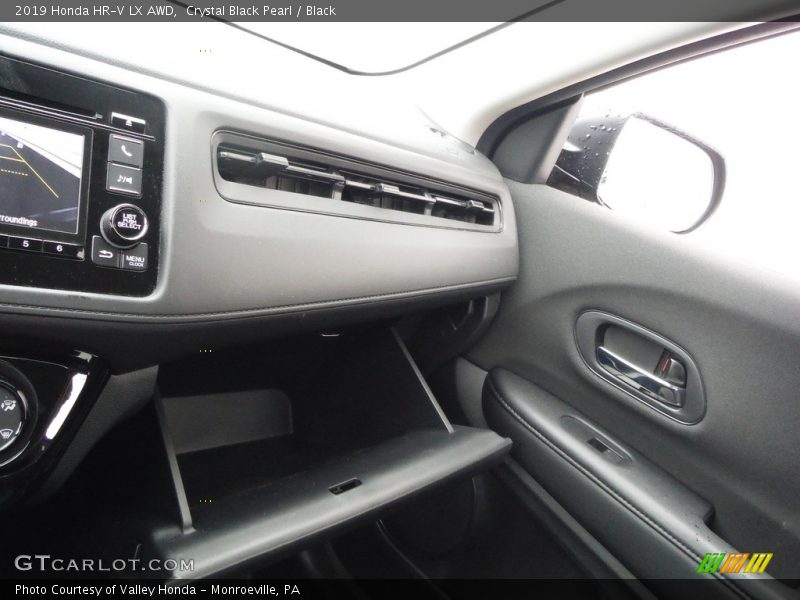 Crystal Black Pearl / Black 2019 Honda HR-V LX AWD