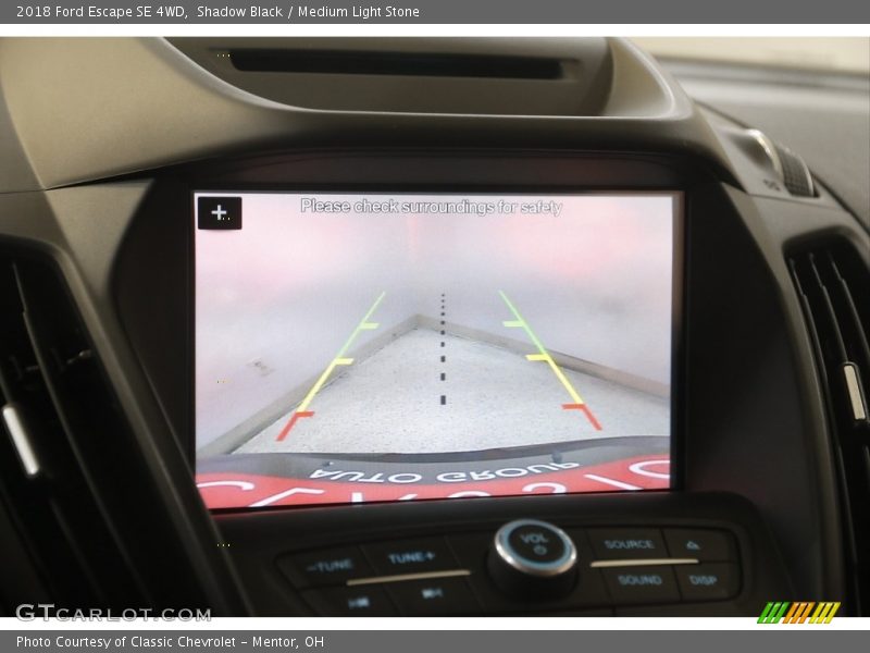 Shadow Black / Medium Light Stone 2018 Ford Escape SE 4WD