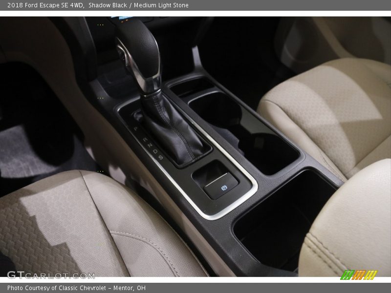 Shadow Black / Medium Light Stone 2018 Ford Escape SE 4WD
