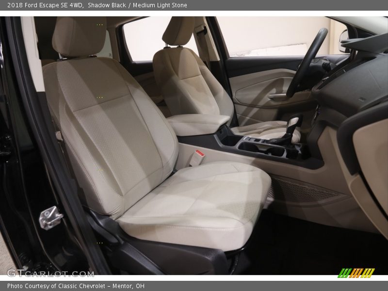 Shadow Black / Medium Light Stone 2018 Ford Escape SE 4WD