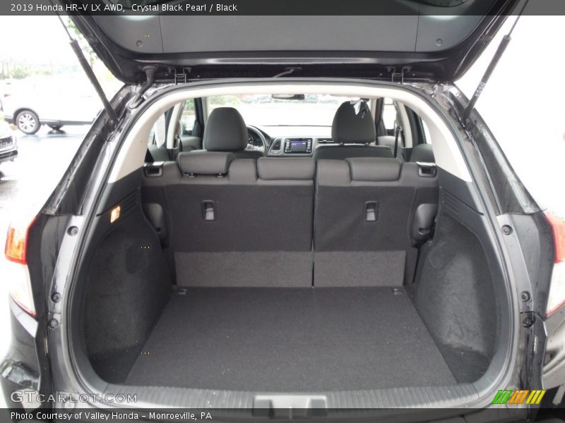 Crystal Black Pearl / Black 2019 Honda HR-V LX AWD