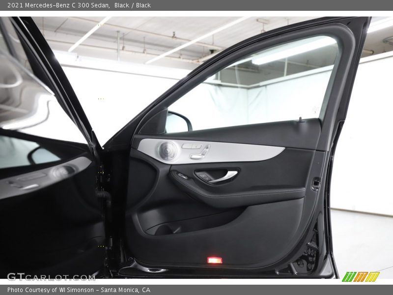 Black / Black 2021 Mercedes-Benz C 300 Sedan