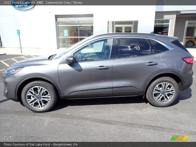Carbonized Gray / Ebony 2022 Ford Escape SEL 4WD