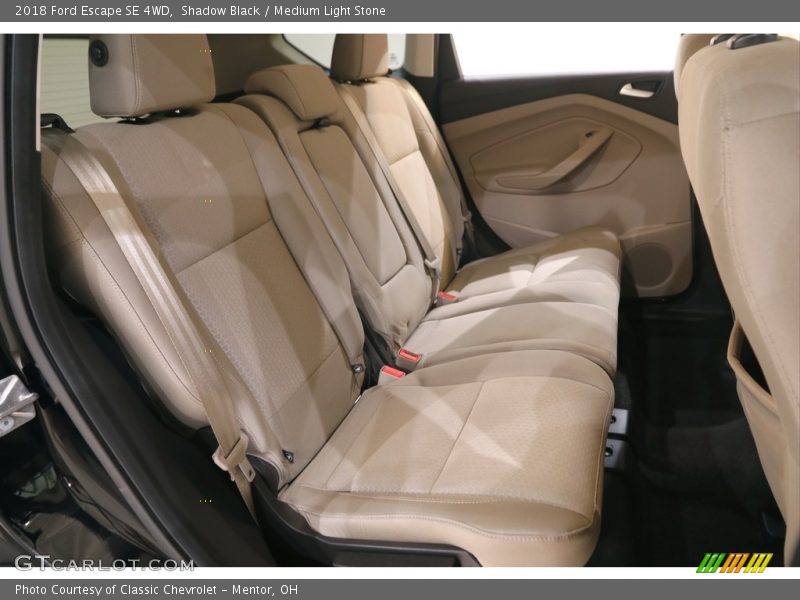 Shadow Black / Medium Light Stone 2018 Ford Escape SE 4WD