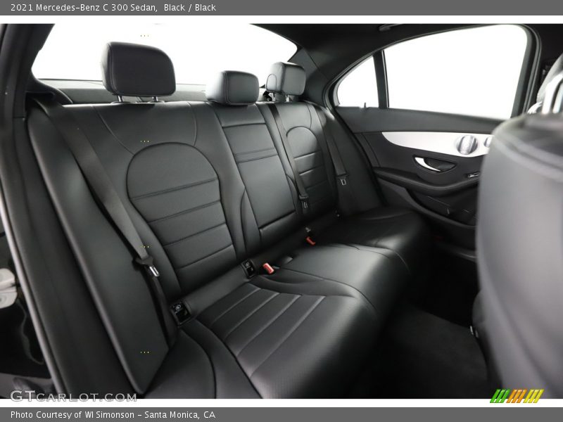 Black / Black 2021 Mercedes-Benz C 300 Sedan