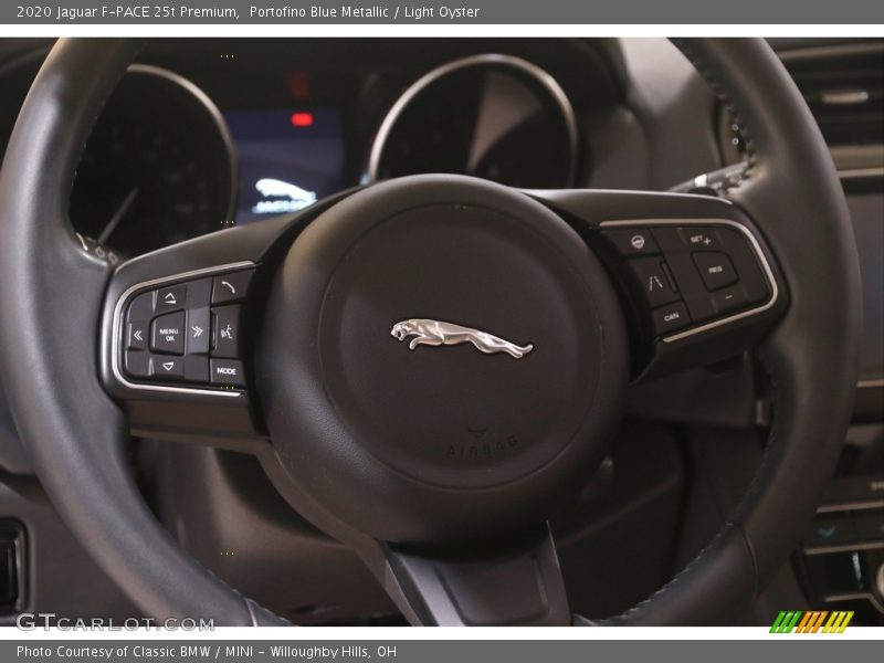 Portofino Blue Metallic / Light Oyster 2020 Jaguar F-PACE 25t Premium