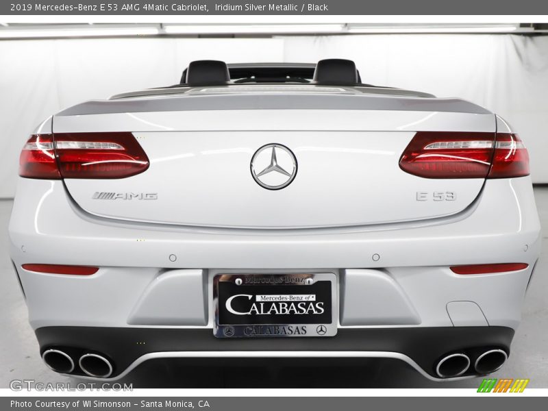 Iridium Silver Metallic / Black 2019 Mercedes-Benz E 53 AMG 4Matic Cabriolet