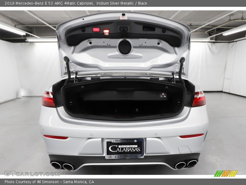 Iridium Silver Metallic / Black 2019 Mercedes-Benz E 53 AMG 4Matic Cabriolet