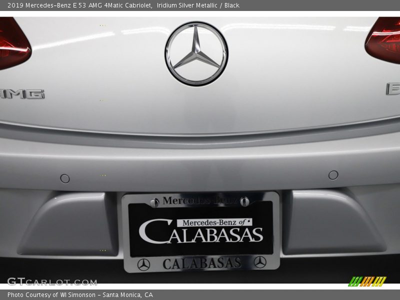 Iridium Silver Metallic / Black 2019 Mercedes-Benz E 53 AMG 4Matic Cabriolet