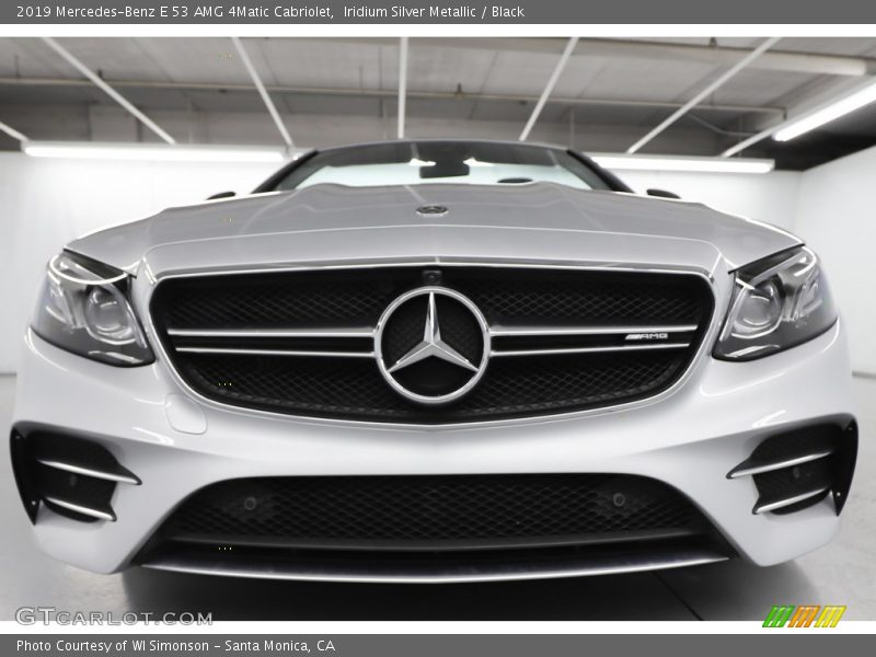 Iridium Silver Metallic / Black 2019 Mercedes-Benz E 53 AMG 4Matic Cabriolet