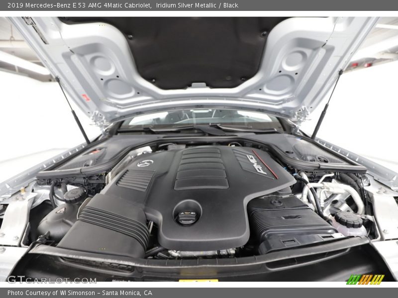 Iridium Silver Metallic / Black 2019 Mercedes-Benz E 53 AMG 4Matic Cabriolet
