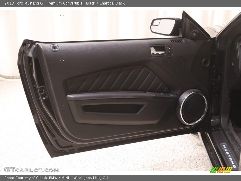 Black / Charcoal Black 2013 Ford Mustang GT Premium Convertible