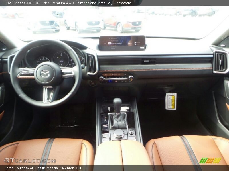 Dashboard of 2023 CX-50 Turbo Premium AWD