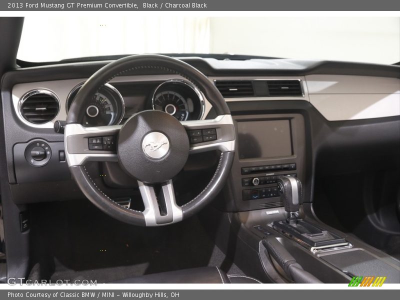Black / Charcoal Black 2013 Ford Mustang GT Premium Convertible