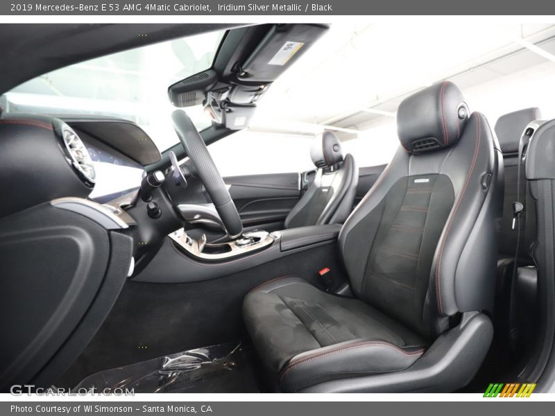 Front Seat of 2019 E 53 AMG 4Matic Cabriolet