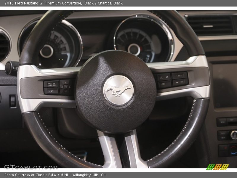 Black / Charcoal Black 2013 Ford Mustang GT Premium Convertible