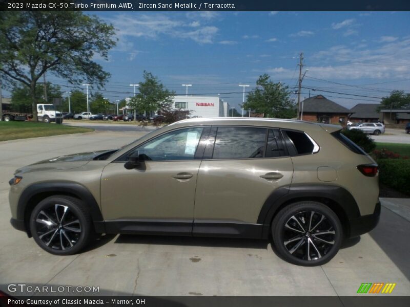  2023 CX-50 Turbo Premium AWD Zircon Sand Metallic