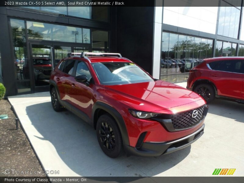 Soul Red Crystal Metallic / Black 2023 Mazda CX-50 S Select AWD