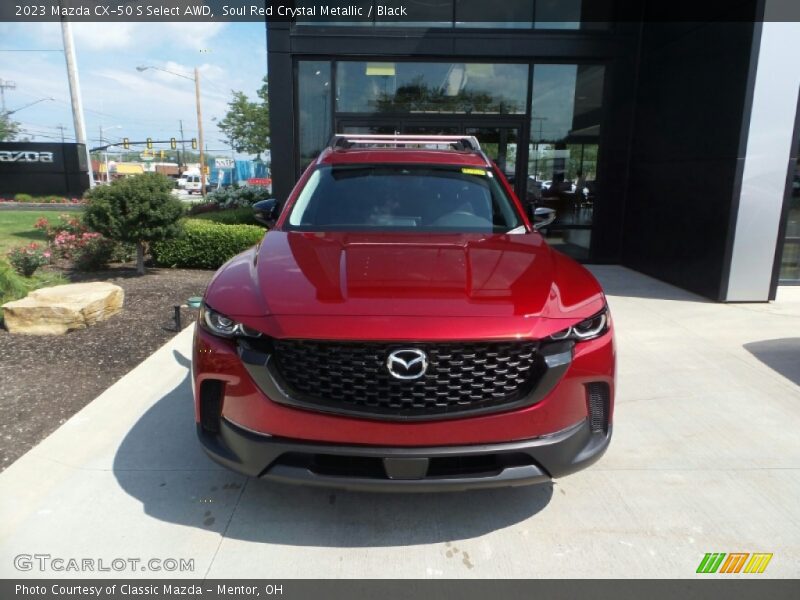 Soul Red Crystal Metallic / Black 2023 Mazda CX-50 S Select AWD
