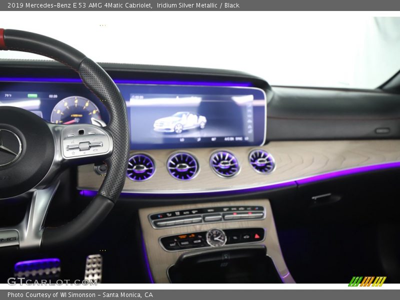 Iridium Silver Metallic / Black 2019 Mercedes-Benz E 53 AMG 4Matic Cabriolet