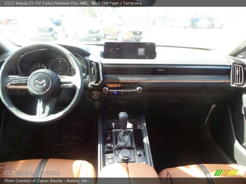Wind Chill Pearl / Terracotta 2023 Mazda CX-50 Turbo Premium Plus AWD