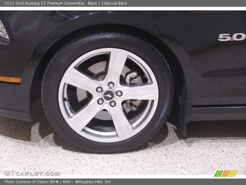 Black / Charcoal Black 2013 Ford Mustang GT Premium Convertible