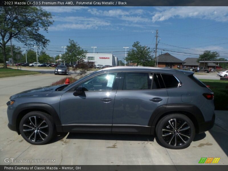 Polymetal Gray Metallic / Black 2023 Mazda CX-50 S Premium Plus AWD