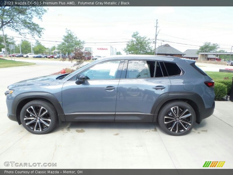 Polymetal Gray Metallic / Black 2023 Mazda CX-50 S Premium Plus AWD