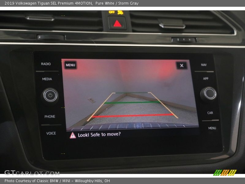 Pure White / Storm Gray 2019 Volkswagen Tiguan SEL Premium 4MOTION
