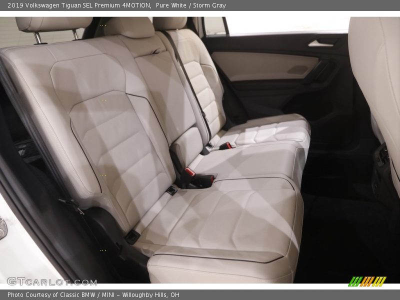 Pure White / Storm Gray 2019 Volkswagen Tiguan SEL Premium 4MOTION