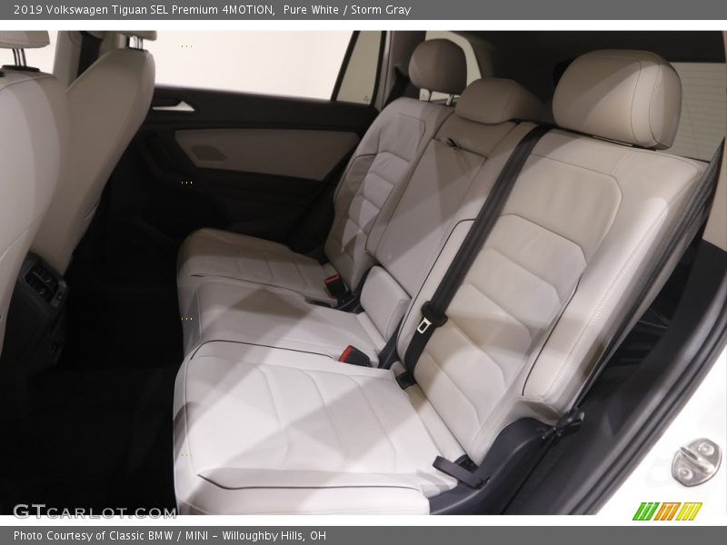 Pure White / Storm Gray 2019 Volkswagen Tiguan SEL Premium 4MOTION