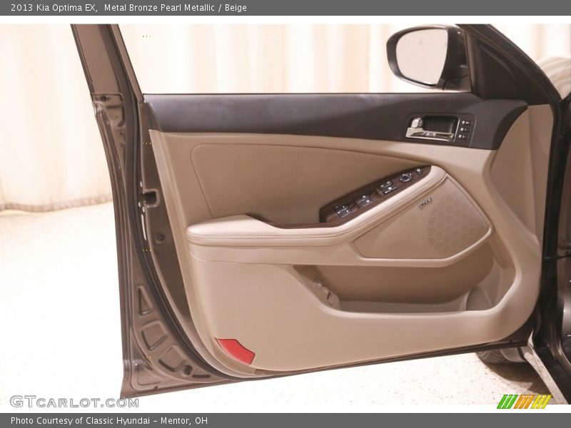 Metal Bronze Pearl Metallic / Beige 2013 Kia Optima EX