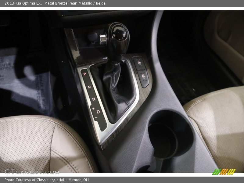 Metal Bronze Pearl Metallic / Beige 2013 Kia Optima EX