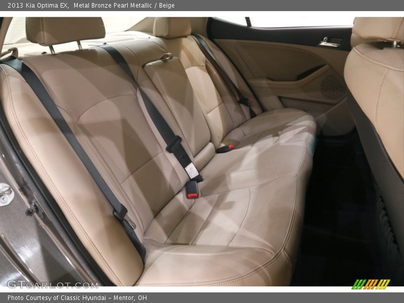 Metal Bronze Pearl Metallic / Beige 2013 Kia Optima EX