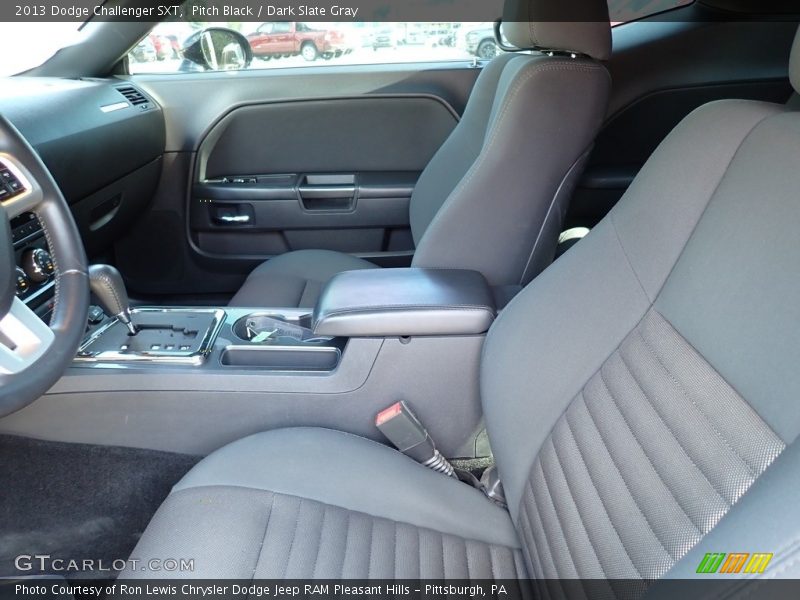Pitch Black / Dark Slate Gray 2013 Dodge Challenger SXT