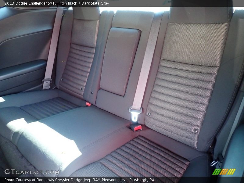Pitch Black / Dark Slate Gray 2013 Dodge Challenger SXT