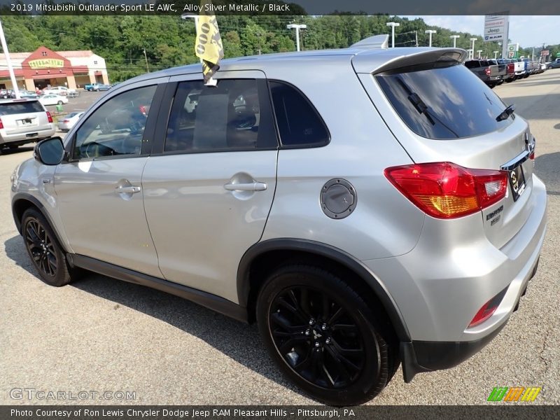 Alloy Silver Metallic / Black 2019 Mitsubishi Outlander Sport LE AWC