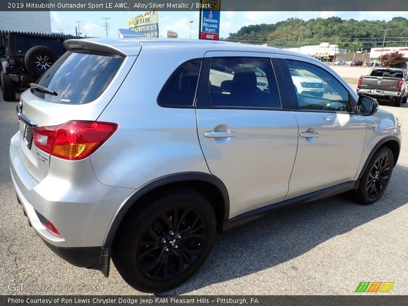 Alloy Silver Metallic / Black 2019 Mitsubishi Outlander Sport LE AWC