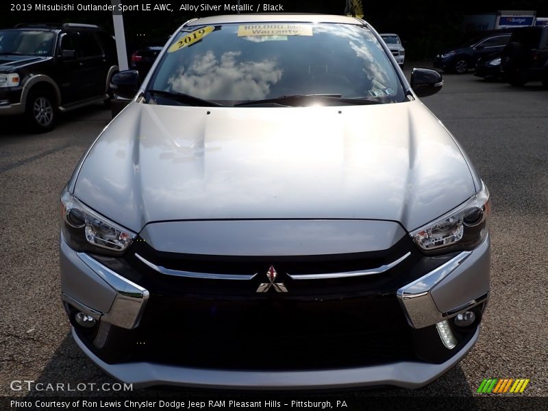 Alloy Silver Metallic / Black 2019 Mitsubishi Outlander Sport LE AWC