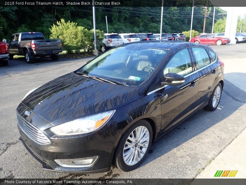 Shadow Black / Charcoal Black 2018 Ford Focus Titanium Hatch