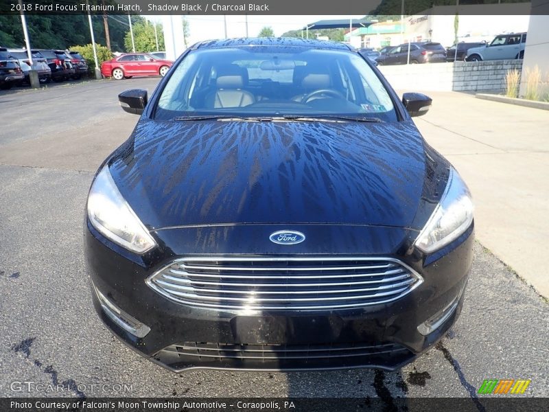 Shadow Black / Charcoal Black 2018 Ford Focus Titanium Hatch