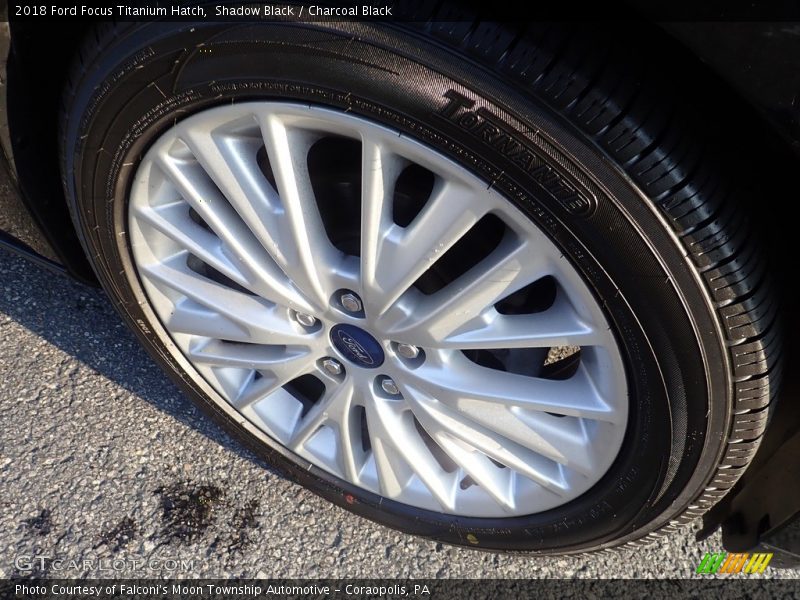 Shadow Black / Charcoal Black 2018 Ford Focus Titanium Hatch