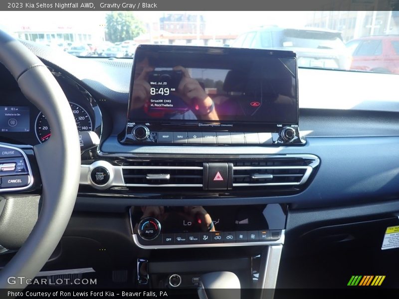Gravity Gray / Black 2023 Kia Seltos Nightfall AWD