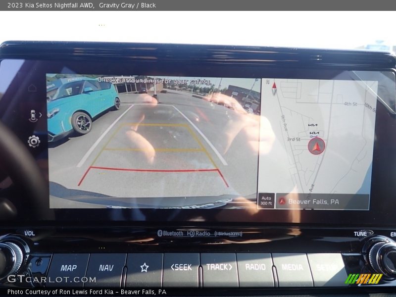 Gravity Gray / Black 2023 Kia Seltos Nightfall AWD